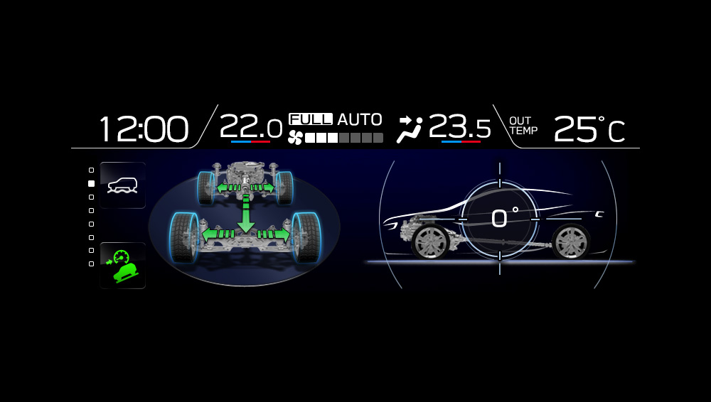2021 Subaru Crosstrek 6.3-inch Multi-function Colour Display