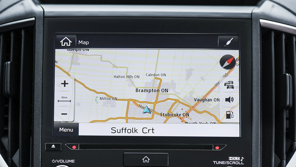 2021 Subaru Crosstrek 8-inch Infotainment System 
with Navigation