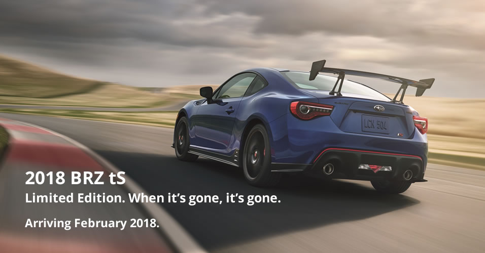 2018 Subaru BRZ tS - Ontario Subaru Dealer Association
