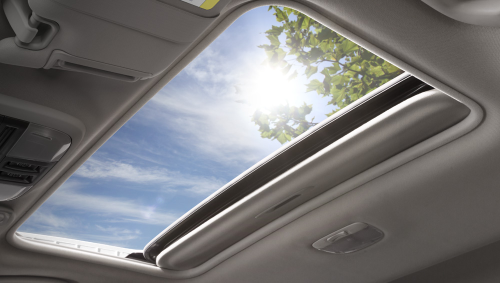 2021 Subaru Crosstrek An Open Car Sunroof View