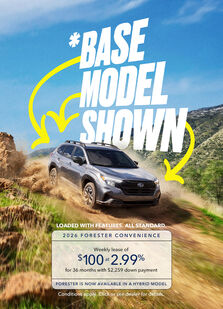 Forester June Promotion